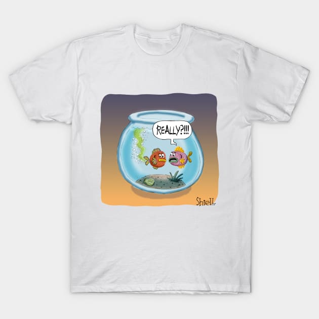 Fish Fart T-Shirt by macccc8